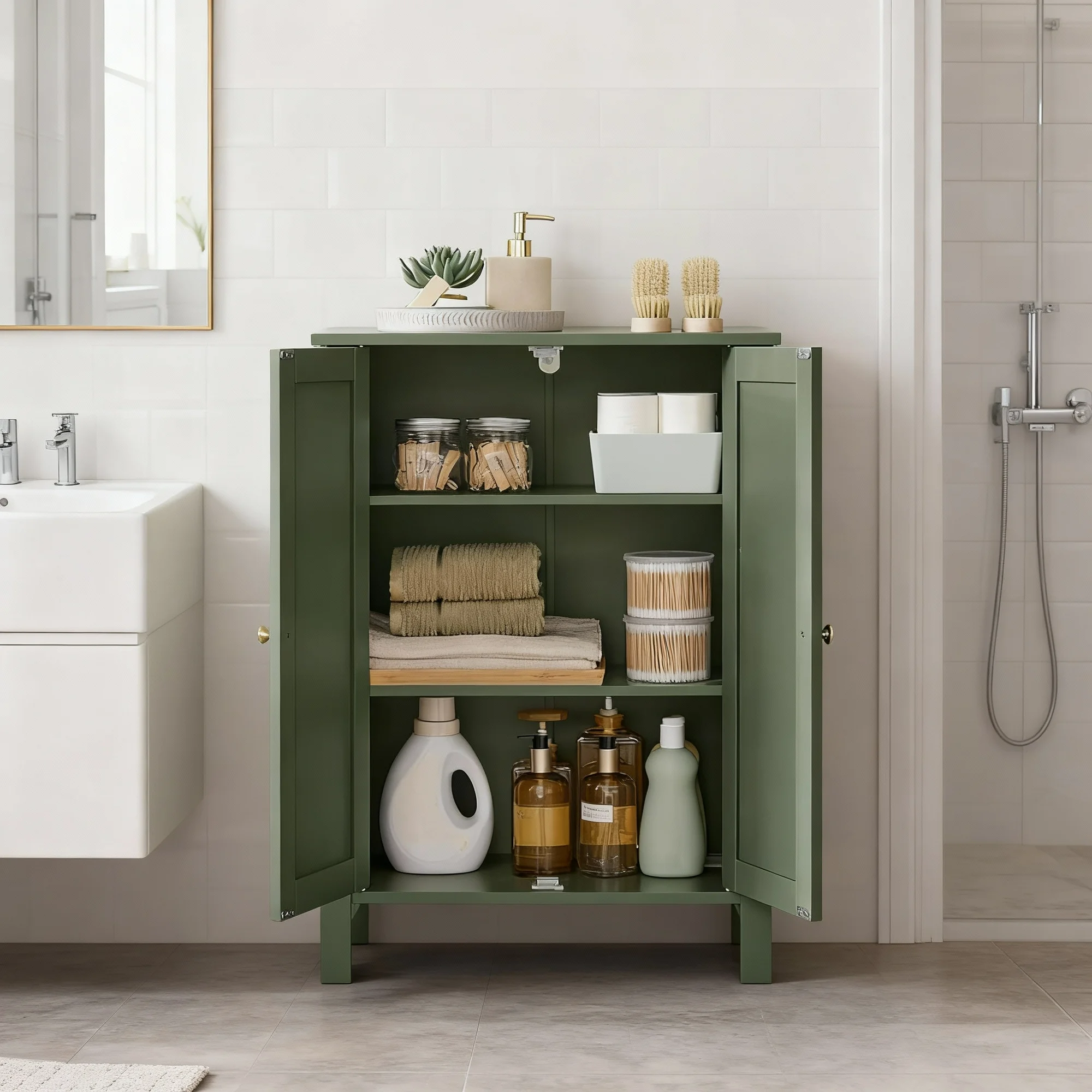 Bathroom Cabinets Freestanding - Image 2